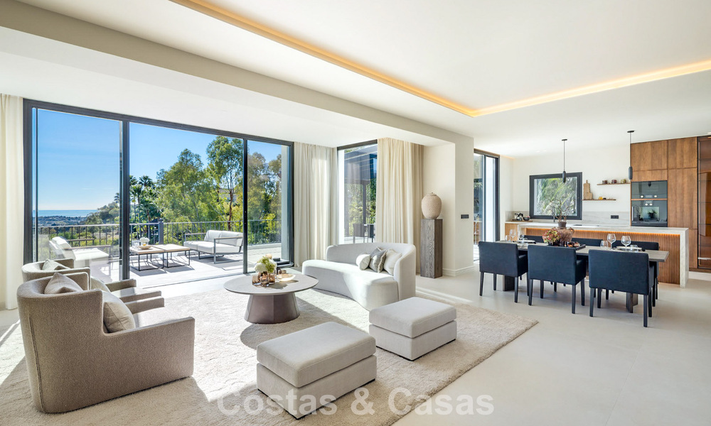 Exclusiva villa de lujo en primera línea de golf en venta en Marbella - Benahavís 791601