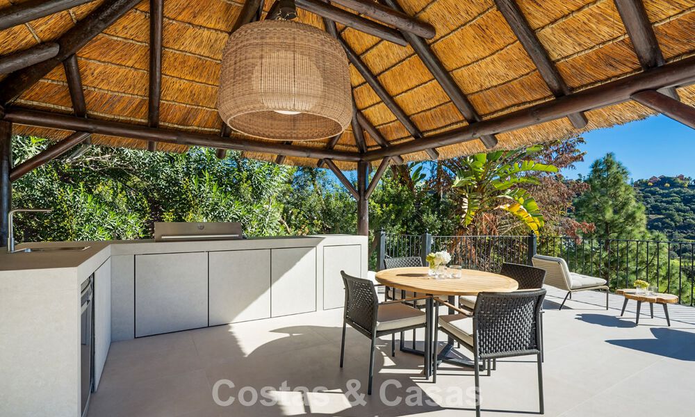 Exclusiva villa de lujo en primera línea de golf en venta en Marbella - Benahavís 791607