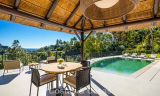 Exclusiva villa de lujo en primera línea de golf en venta en Marbella - Benahavís 791608 