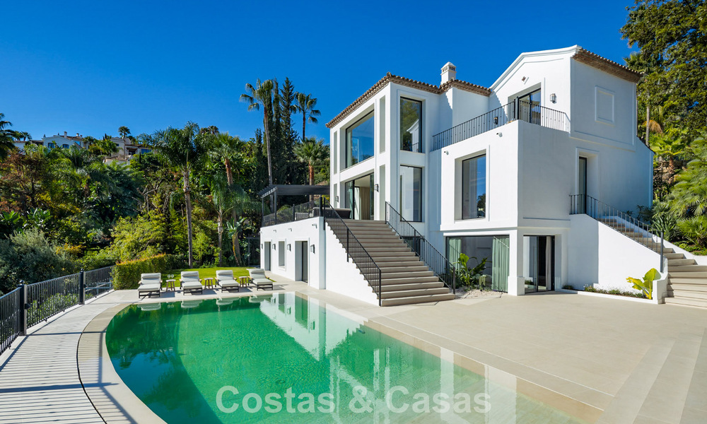Exclusiva villa de lujo en primera línea de golf en venta en Marbella - Benahavís 791610