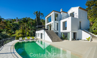 Exclusiva villa de lujo en primera línea de golf en venta en Marbella - Benahavís 791610 