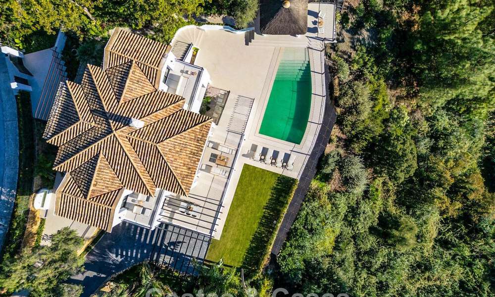 Exclusiva villa de lujo en primera línea de golf en venta en Marbella - Benahavís 791624