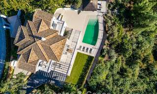 Exclusiva villa de lujo en primera línea de golf en venta en Marbella - Benahavís 791624 