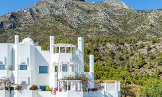 Exclusivo ático dúplex con piscina privada y vistas panorámicas al mar en venta en la Milla de Oro de Marbella 791640 