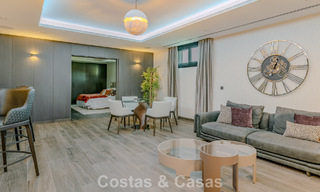 Villa de lujo moderna y completamente nueva con vistas al mar en venta en un resort de golf en Mijas, Costa del Sol 791674 
