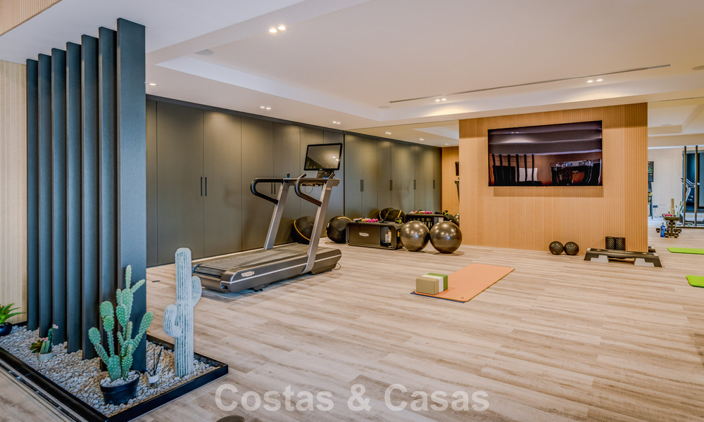 Villa de lujo moderna y completamente nueva con vistas al mar en venta en un resort de golf en Mijas, Costa del Sol 791675