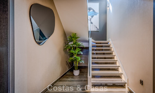 Villa de lujo moderna y completamente nueva con vistas al mar en venta en un resort de golf en Mijas, Costa del Sol 791679 