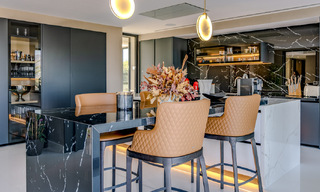 Villa de lujo moderna y completamente nueva con vistas al mar en venta en un resort de golf en Mijas, Costa del Sol 791685 