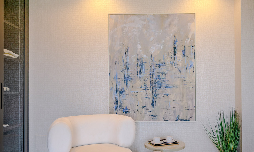 Villa de lujo moderna y completamente nueva con vistas al mar en venta en un resort de golf en Mijas, Costa del Sol 791697