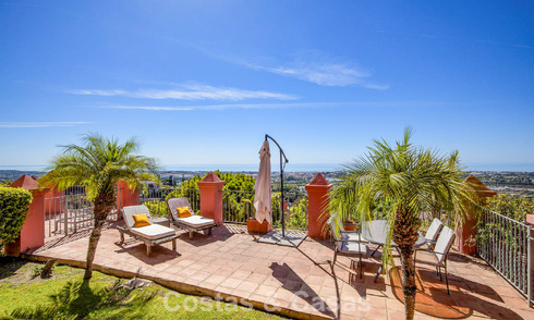 Apartamento listo para entrar a vivir y amplio con vistas panorámicas al mar en venta en Benahavís - Marbella 791734