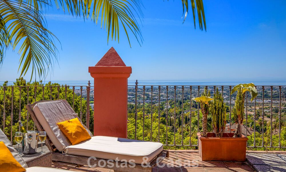 Apartamento listo para entrar a vivir y amplio con vistas panorámicas al mar en venta en Benahavís - Marbella 791737