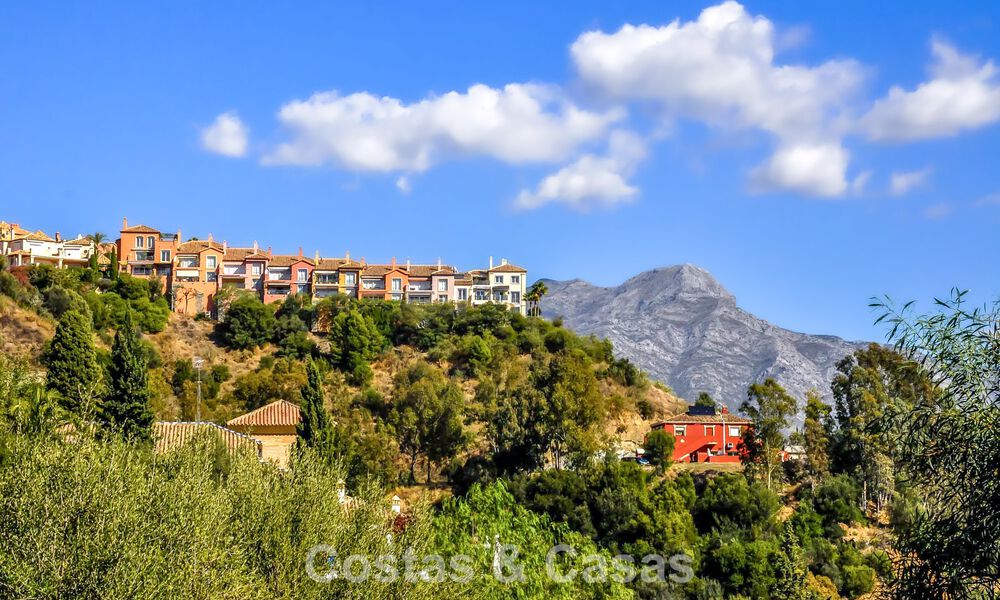 Ático listo para entrar a vivir con impresionantes vistas al mar en venta en Marbella - Benahavís 791758