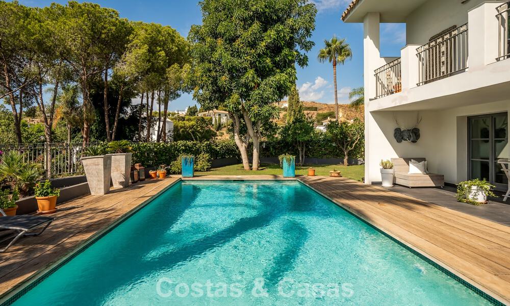 Villa de lujo mediterránea lista para entrar a vivir con vistas panorámicas en venta en Marbella - Benahavís 791898