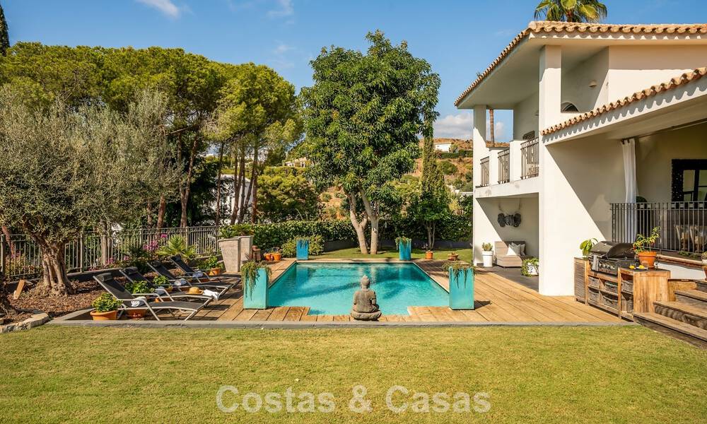 Villa de lujo mediterránea lista para entrar a vivir con vistas panorámicas en venta en Marbella - Benahavís 791900