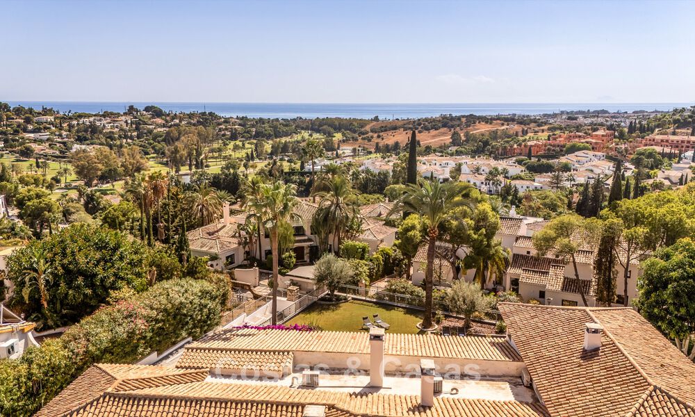 Villa de lujo mediterránea lista para entrar a vivir con vistas panorámicas en venta en Marbella - Benahavís 791901