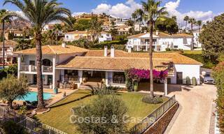 Villa de lujo mediterránea lista para entrar a vivir con vistas panorámicas en venta en Marbella - Benahavís 791902 
