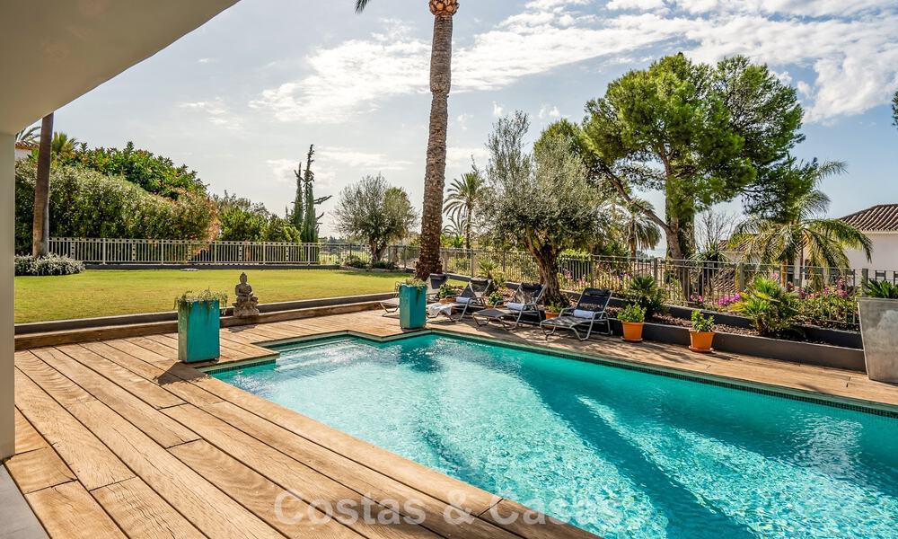 Villa de lujo mediterránea lista para entrar a vivir con vistas panorámicas en venta en Marbella - Benahavís 791933