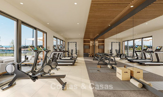 Nuevos y modernos apartamentos con vistas panorámicas al mar en Mijas Costa, Costa del Sol 791700 