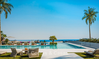 Nuevos y modernos apartamentos con vistas panorámicas al mar en Mijas Costa, Costa del Sol 791703 