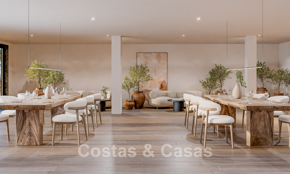 Elegantes apartamentos de obra nueva con vistas panorámicas al mar en venta en Mijas Costa, Costa del Sol 791718