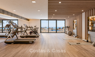 Elegantes apartamentos de obra nueva con vistas panorámicas al mar en venta en Mijas Costa, Costa del Sol 791722 
