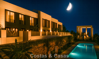 Villas adosadas modernas en venta con vistas de 360°, Mijas Costa, Costa del Sol 791798 