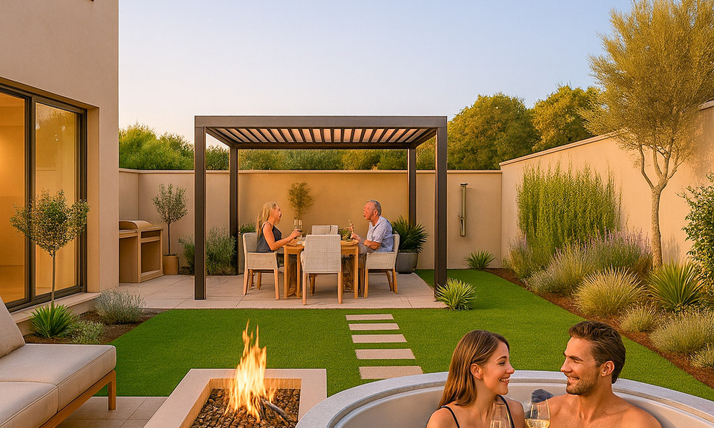 Villas adosadas modernas en venta con vistas de 360°, Mijas Costa, Costa del Sol 791799