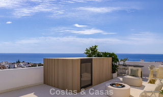 Villas adosadas modernas en venta con vistas de 360°, Mijas Costa, Costa del Sol 791801 