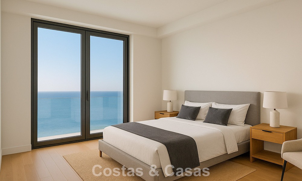 Villas adosadas modernas en venta con vistas de 360°, Mijas Costa, Costa del Sol 791804