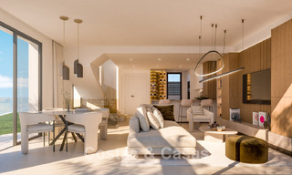 Villas adosadas modernas en venta con vistas de 360°, Mijas Costa, Costa del Sol 791807 