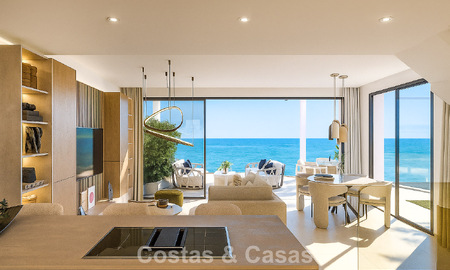 Villas adosadas modernas en venta con vistas de 360°, Mijas Costa, Costa del Sol 791812