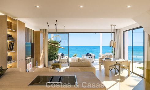 Villas adosadas modernas en venta con vistas de 360°, Mijas Costa, Costa del Sol 791812