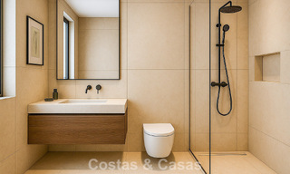 Villas adosadas modernas en venta con vistas de 360°, Mijas Costa, Costa del Sol 791813 