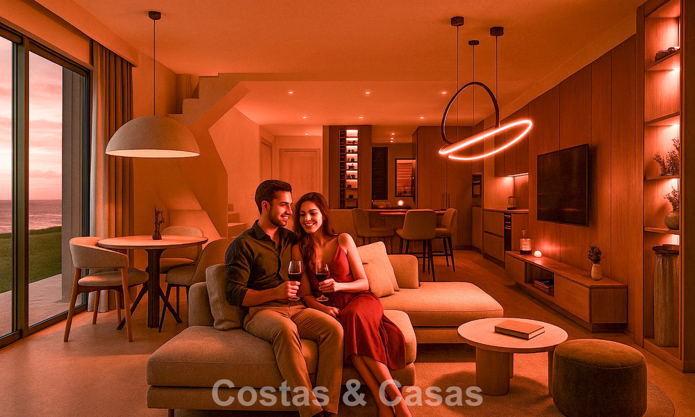 Villas adosadas modernas en venta con vistas de 360°, Mijas Costa, Costa del Sol 791815