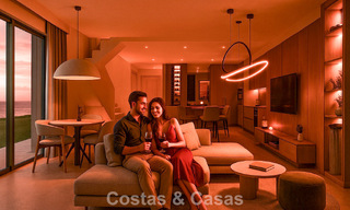 Villas adosadas modernas en venta con vistas de 360°, Mijas Costa, Costa del Sol 791815 