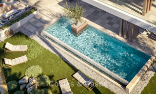Nueva villa de diseño de alta gama en venta en una comunidad con vigilancia permanente en Sotogrande, Costa del Sol 792094 