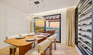 Ático renovado de estilo contemporáneo con piscina privada y vistas panorámicas al mar en Nueva Andalucía, Marbella 792179 