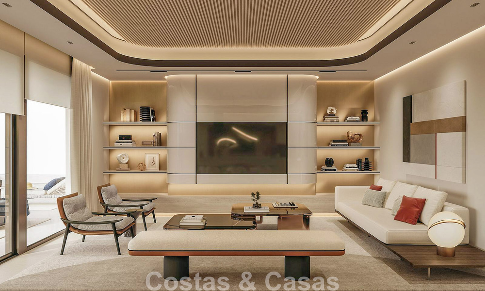 Apartamento de lujo de alta gama en venta en un complejo en primera línea de playa al este del centro de Marbella 792217