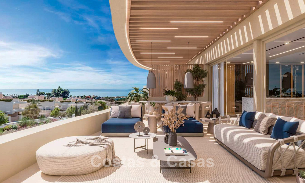 Apartamento de lujo de alta gama en venta en un complejo en primera línea de playa al este del centro de Marbella 792220