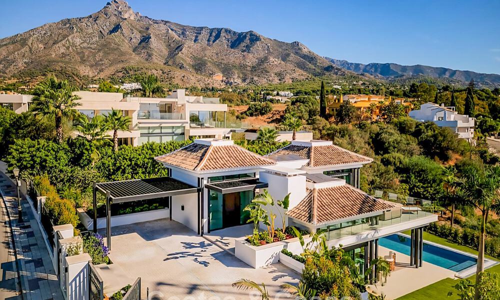 4 villas boutique ultramodernas en venta en la Milla de Oro de Marbella 792463