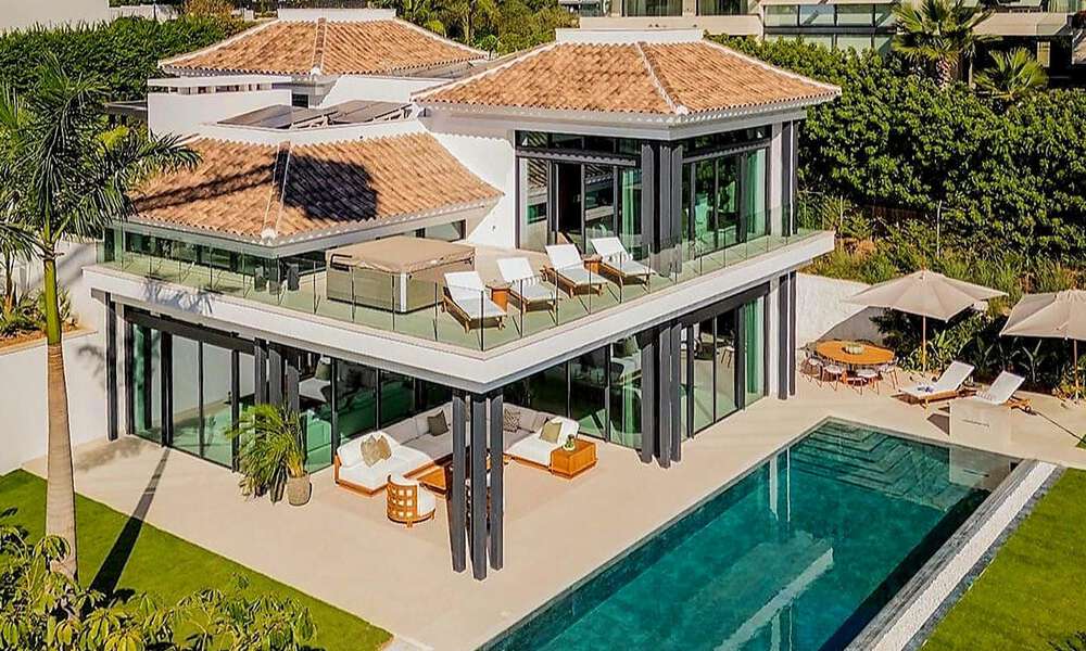 4 villas boutique ultramodernas en venta en la Milla de Oro de Marbella 792464