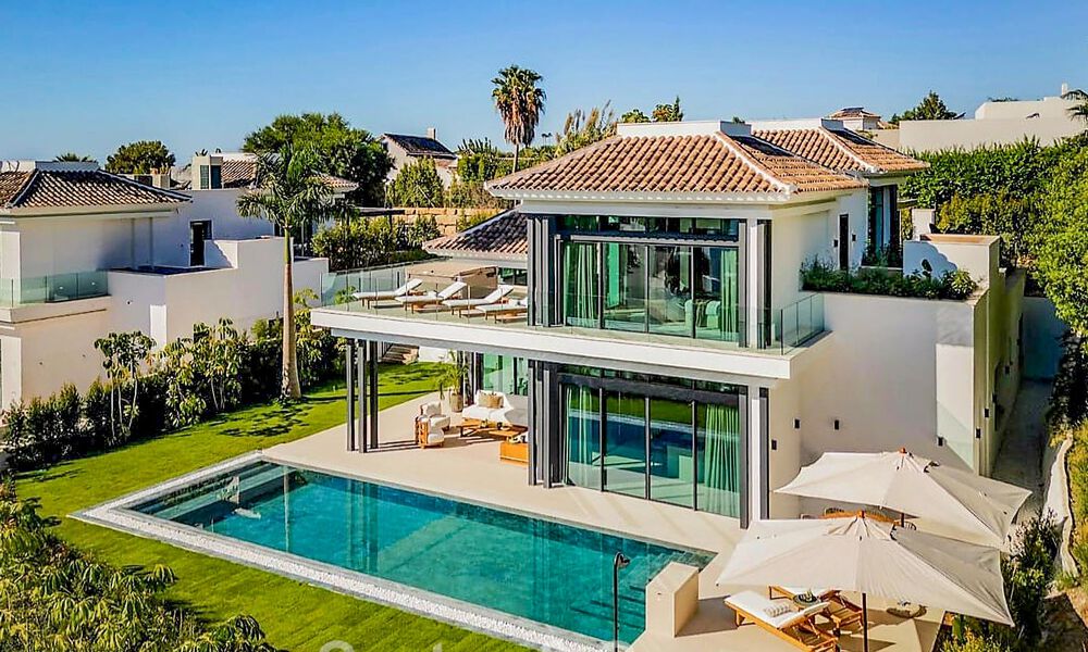 4 villas boutique ultramodernas en venta en la Milla de Oro de Marbella 792465