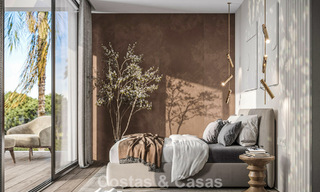 Villa minimalista de nueva construcción en venta a poca distancia de la playa y servicios en Guadalmina Baja, Marbella 792658 