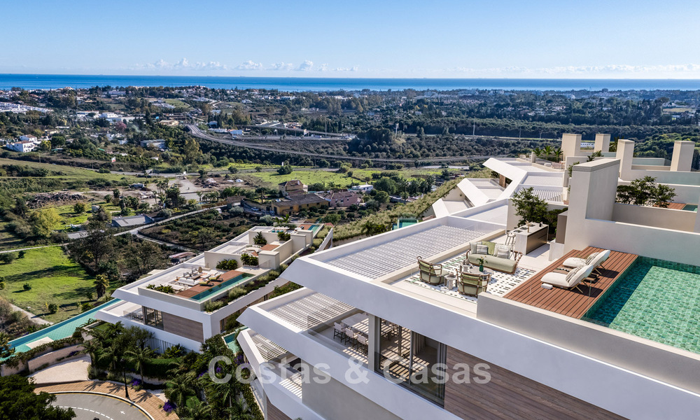 Lanzamiento! Nuevos e innovadores apartamentos de lujo con impresionantes vistas al mar en venta en Marbella - Benahavís 792621