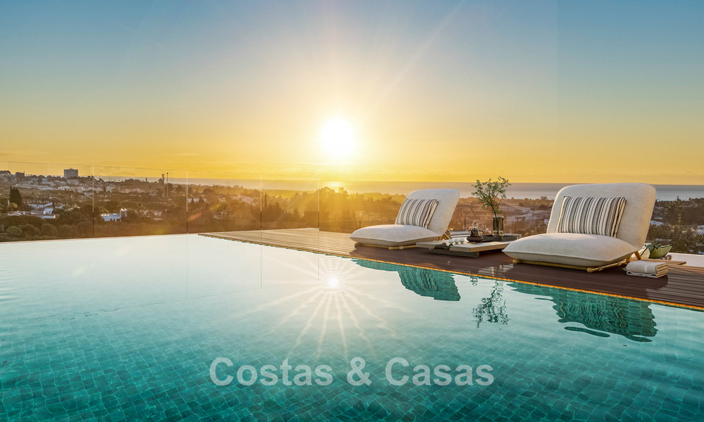 Lanzamiento! Nuevos e innovadores apartamentos de lujo con impresionantes vistas al mar en venta en Marbella - Benahavís 792623