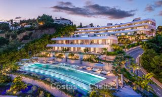 Lanzamiento! Nuevos e innovadores apartamentos de lujo con impresionantes vistas al mar en venta en Marbella - Benahavís 792633 