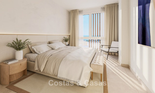 Adosados contemporáneos con impresionantes vistas al mar en venta en La Cala de Mijas, Costa del Sol 792678 