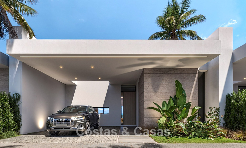 Lanzamiento. Villas adosadas de lujo con impresionantes vistas al mar en Casares, Costa del Sol 792645