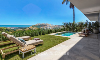 Lanzamiento. Villas adosadas de lujo con impresionantes vistas al mar en Casares, Costa del Sol 792646 