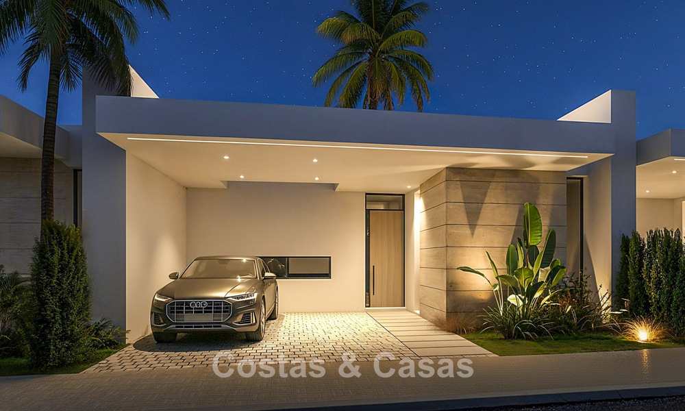 Lanzamiento. Villas adosadas de lujo con impresionantes vistas al mar en Casares, Costa del Sol 792648